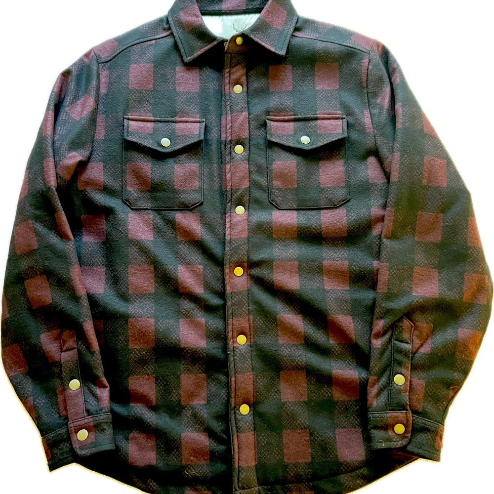 Nicoby Men's Shirt Jacket Sherpa Lined (NWOT)